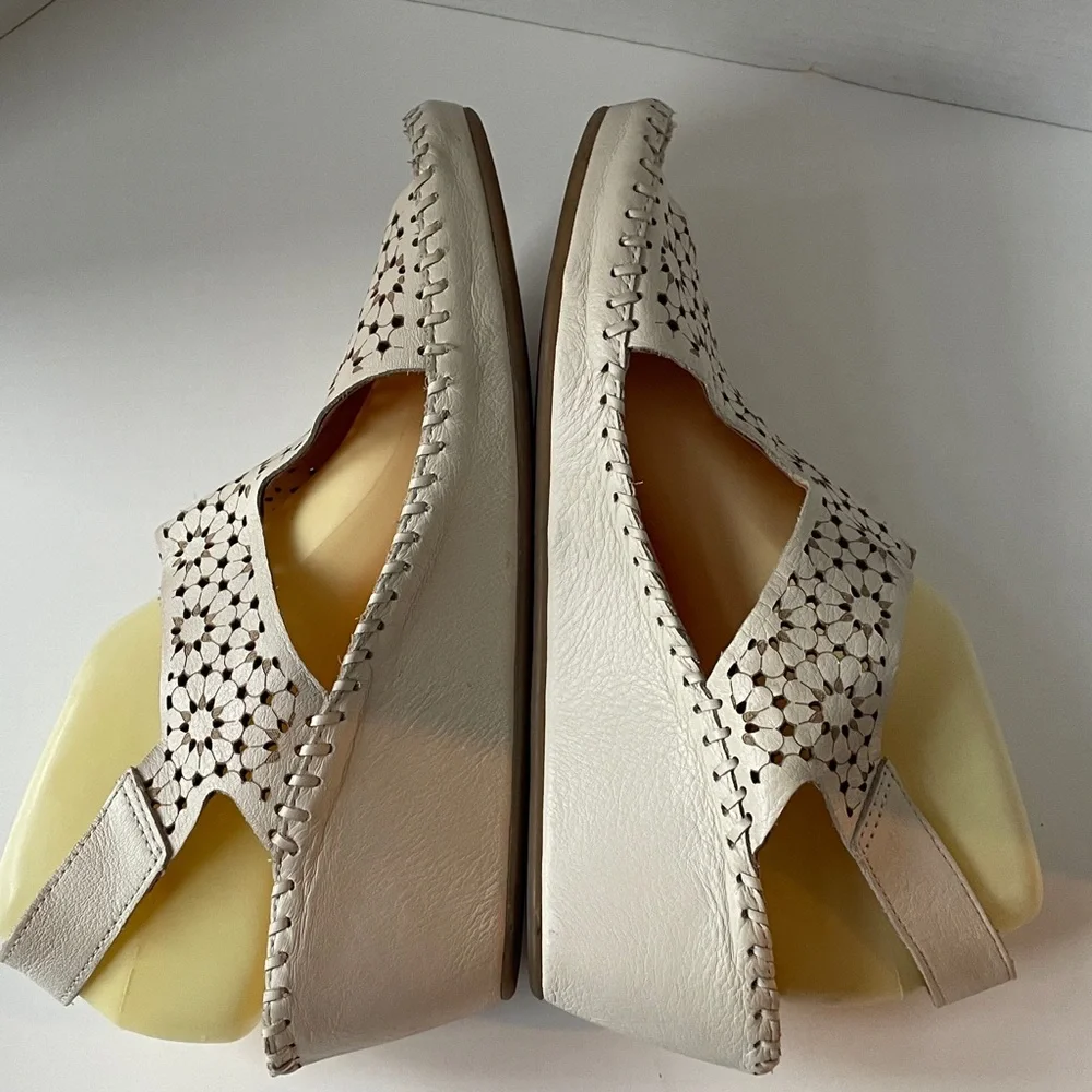 Pikolinos Womens Margarita White Slingbacks EUR 41
